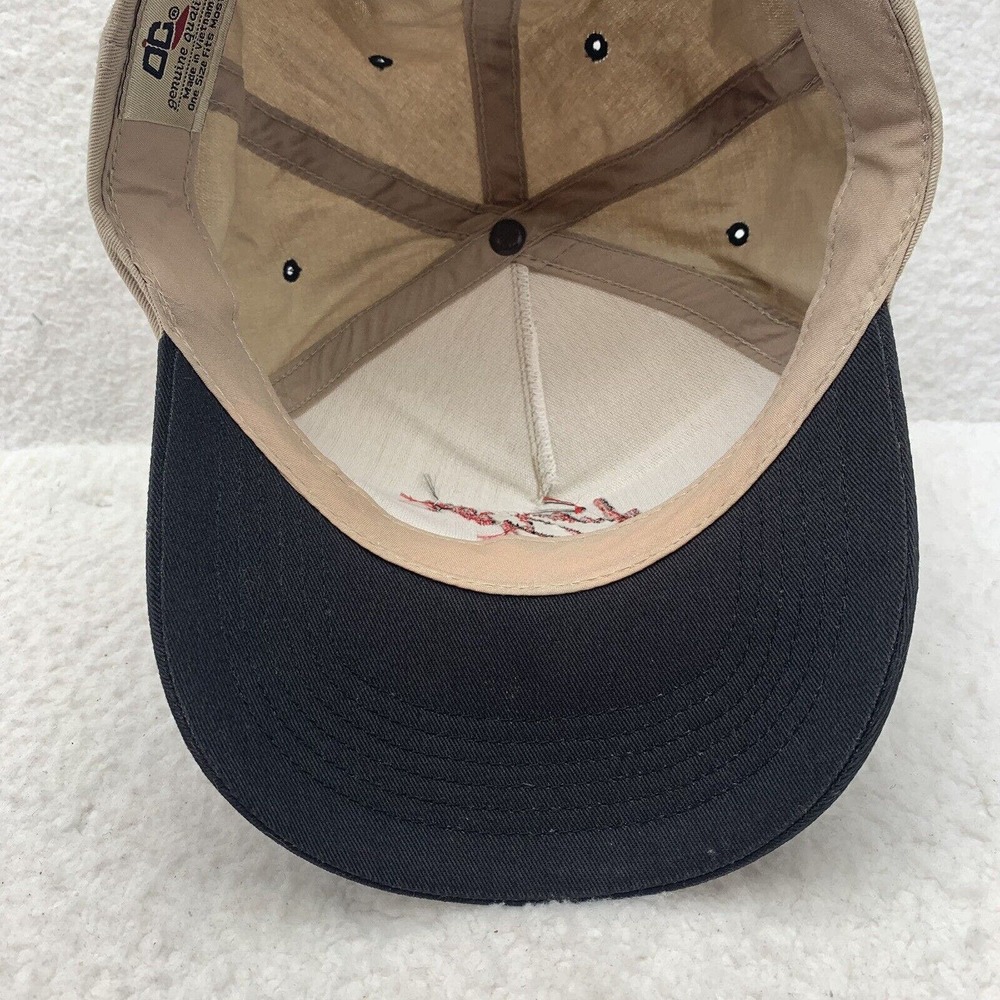 VTG Mickey Gilley Theatre Blockhead‎ Hat Mens OSFM Snapback Branson Missouri Tan - Picture 7 of 8